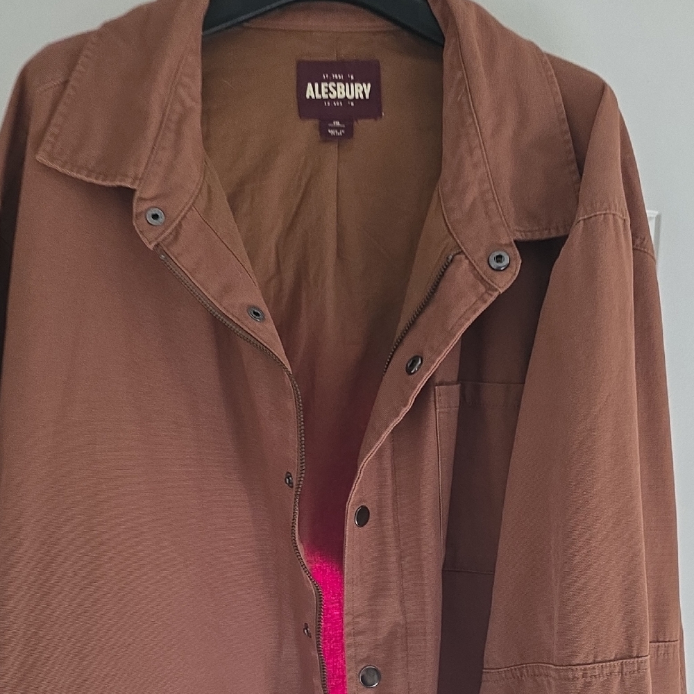 Alesbury Men's Brown Jacket